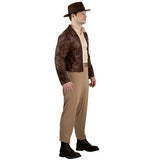 Adults Indiana Jones Costume for Halloween Themed Parties and Adventure Dress Up Events