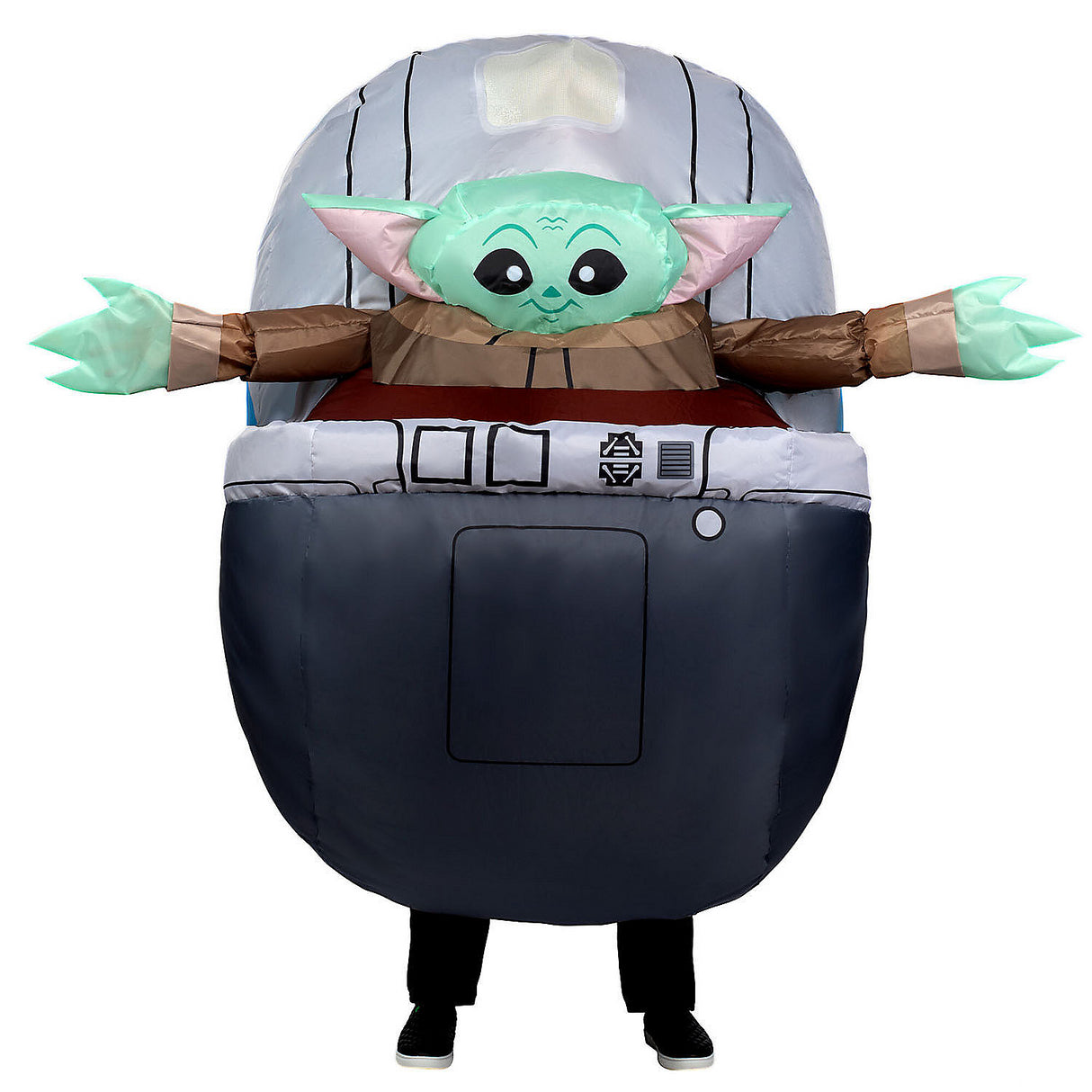 Star Wars Grogu Inflatable Costume for Halloween Parties and Star Wars Themed Events