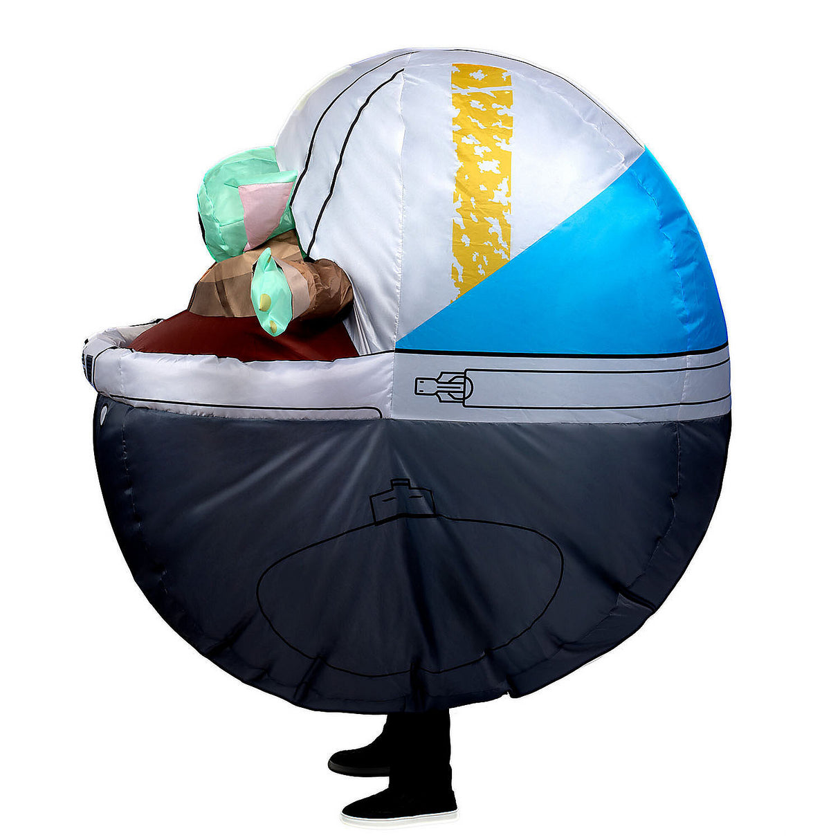 Star Wars Grogu Inflatable Costume for Halloween Parties and Star Wars Themed Events