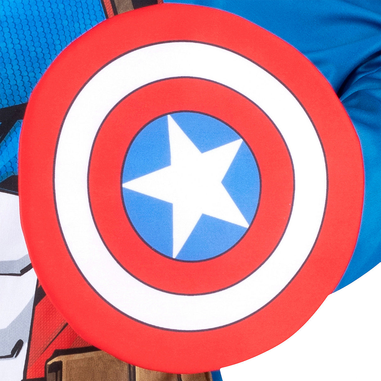 Captain America Fabric Shield for Superhero Costume Parties Events and Themed Celebrations