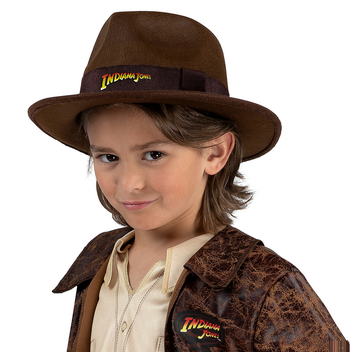 Classic Kids Indiana Jones Fedora Hat for Halloween Parties Dress Up and Playtime Adventures