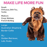 Ewok Pet Costume for Dogs Provides Fun Star Wars Themed Dress Up for Pets