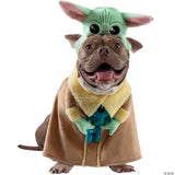 Grogu Pet Costume for Dogs Inspired by Star Wars The Mandalorian for Halloween and Themed Parties