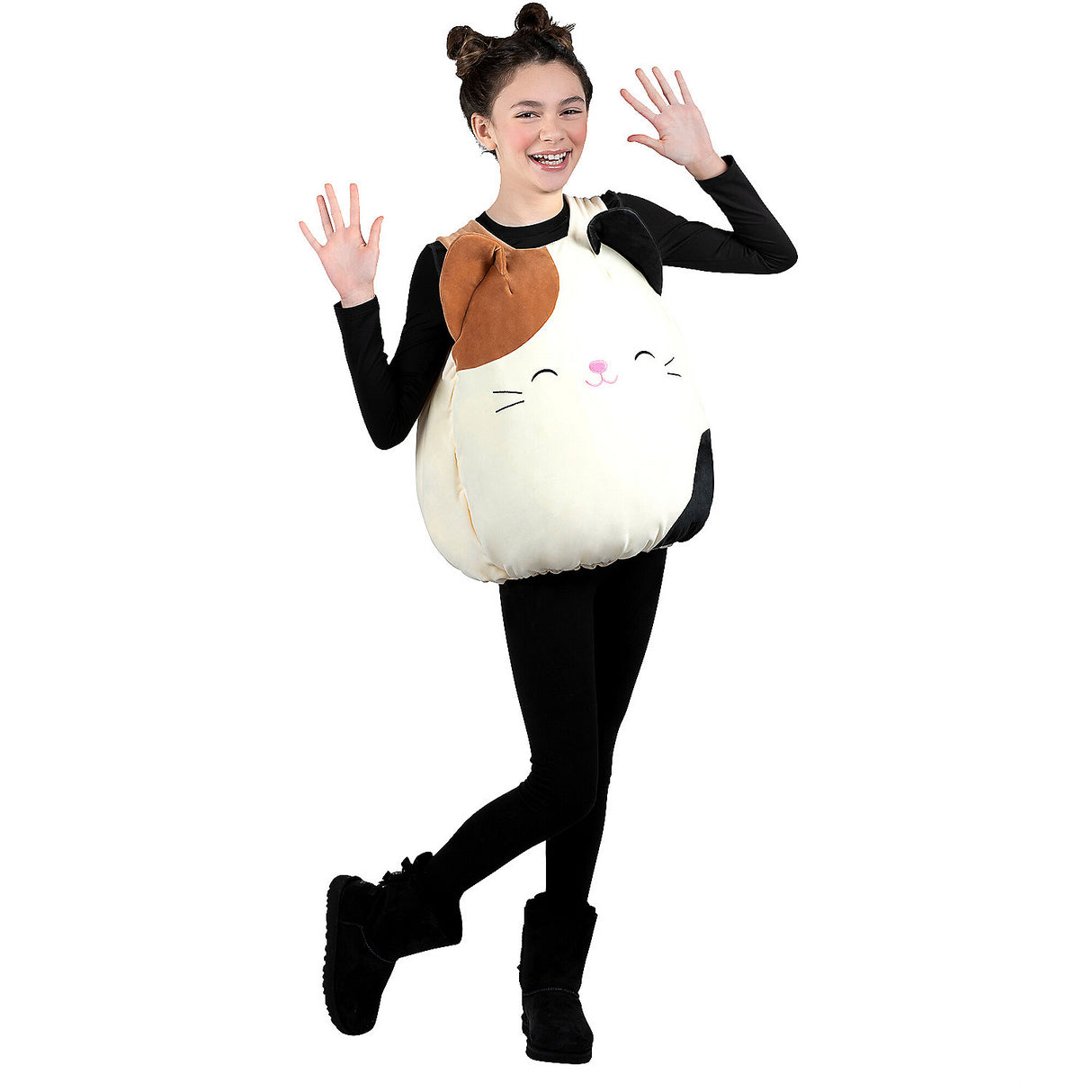 Squishmallows Cam Cat Costume for Halloween Parties Dress Up and Character Play