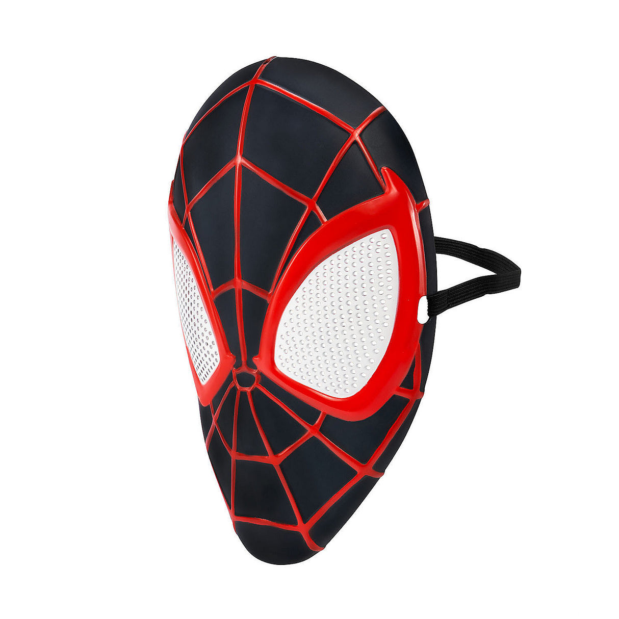 Kids Miles Morales Spider-Man Plastic Face Mask for Halloween Parties and Superhero Adventures