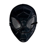 Kids Miles Morales Spider-Man Plastic Face Mask for Halloween Parties and Superhero Adventures