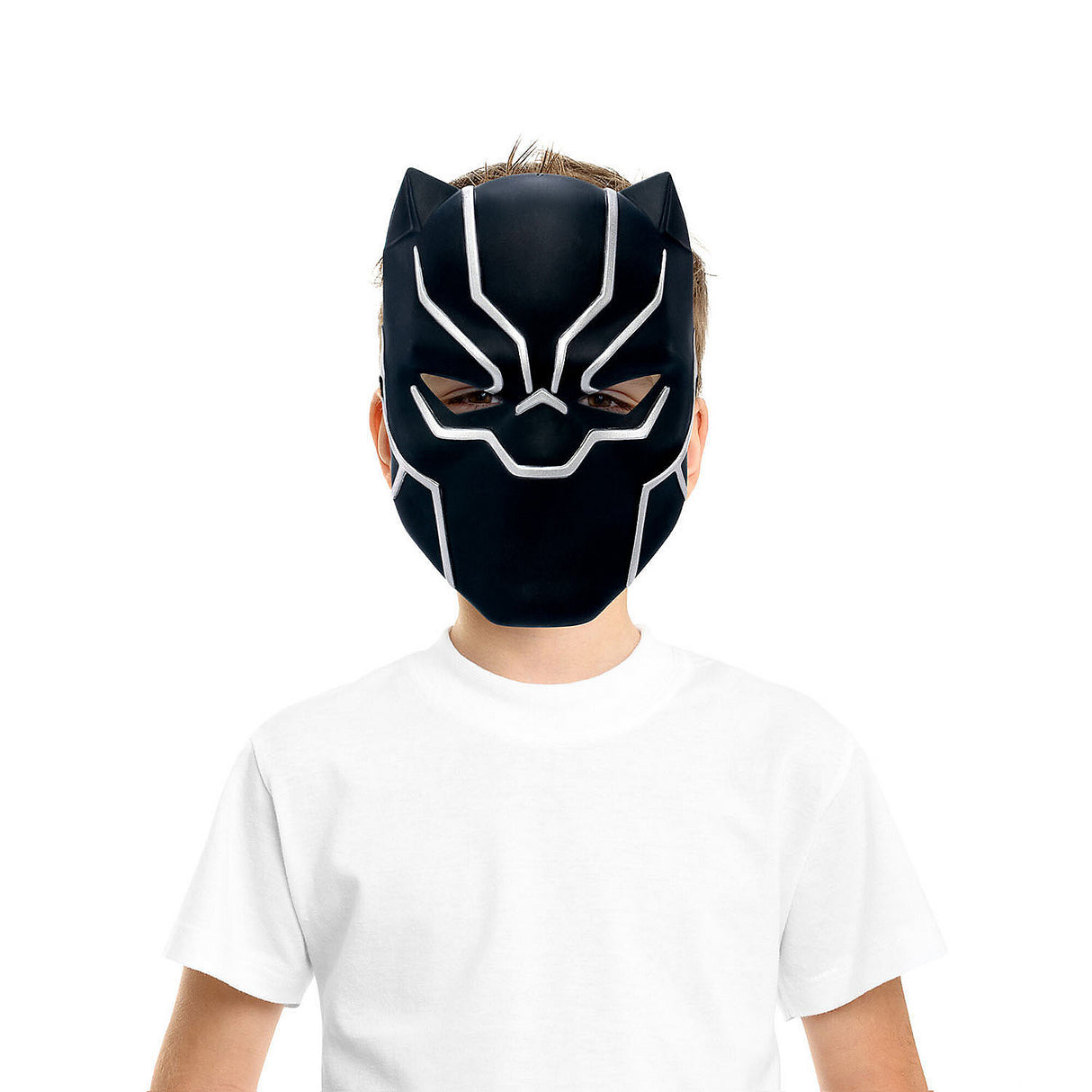 Kids Marvel Black Panther Youth Mask for Halloween Events and Superhero Adventures