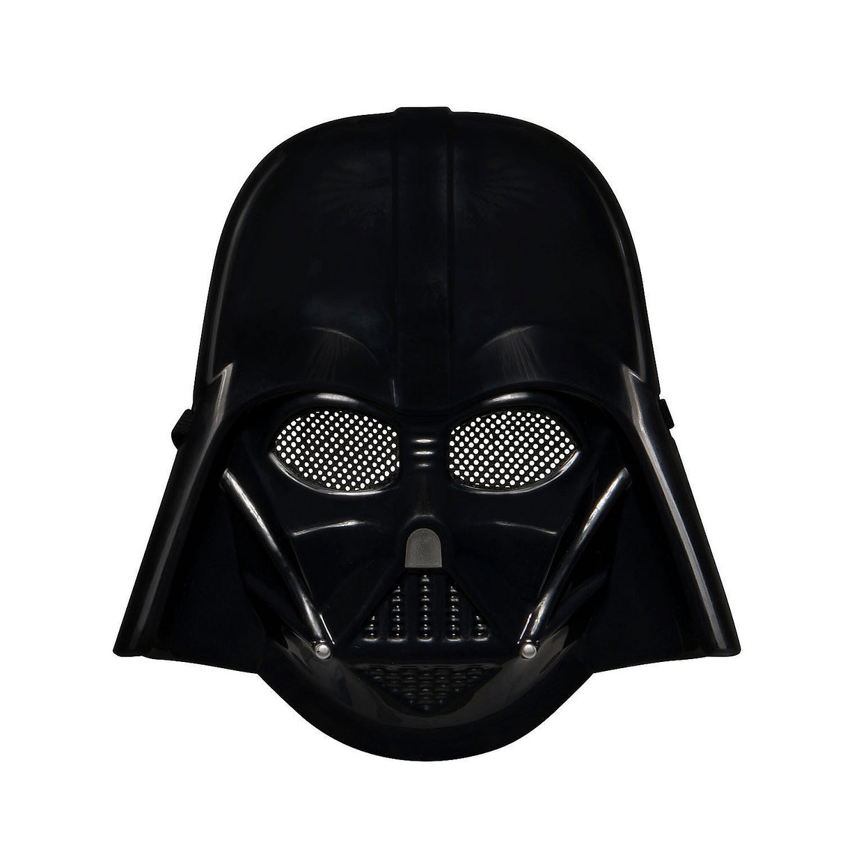 Kids Darth Vader Plastic Face Mask for Star Wars Themed Parties and Halloween Dress Up