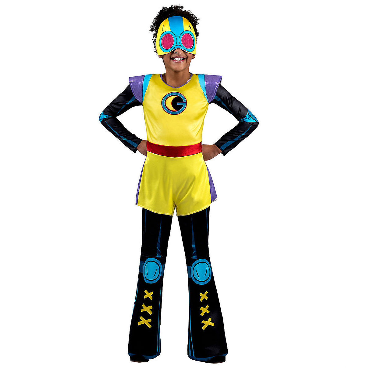 Kids Moon Girl Classic Costume for Halloween Parties Superhero Events and Dress Up Play