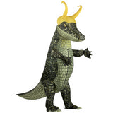 Marvel's Alligator Loki Inflatable Costume for Halloween Parties Costume Events and Superhero Gatherings