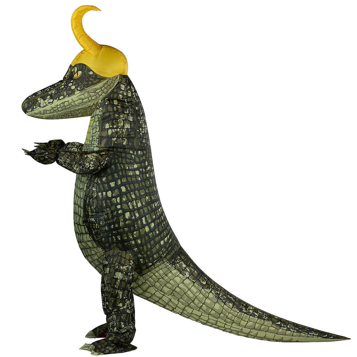 Marvel's Alligator Loki Inflatable Costume for Halloween Parties Costume Events and Superhero Gatherings