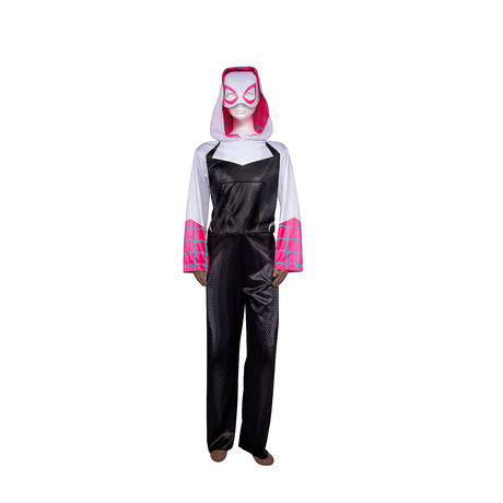 Kids Spider Gwen Adaptive Costume for Halloween Parties Comic Con and Everyday Play
