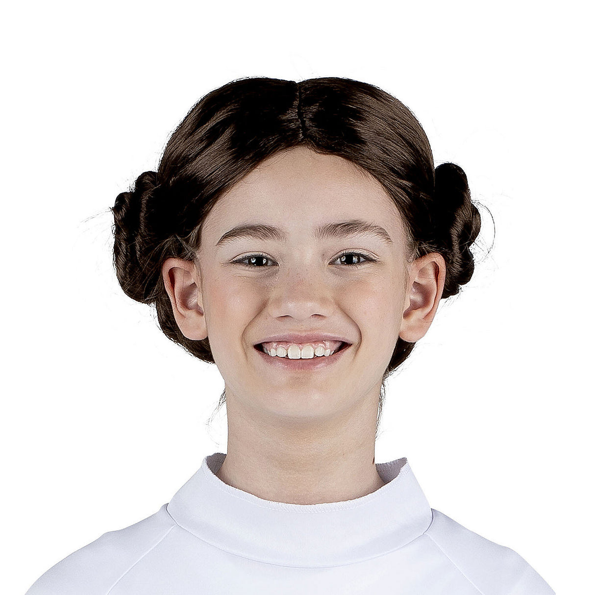 Kids Princess Leia Wig for Star Wars Costume Parties Halloween Events and Everyday Play