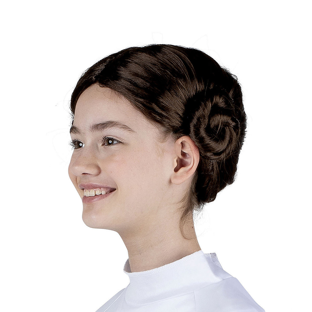 Kids Princess Leia Wig for Star Wars Costume Parties Halloween Events and Everyday Play