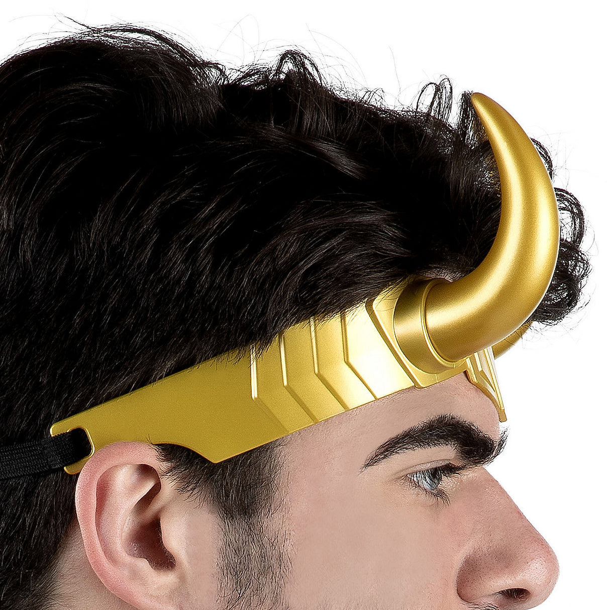 Marvel Loki Headpiece for Adult Costumes Halloween Parties and Comic Book Events