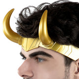 Marvel Loki Headpiece for Adult Costumes Halloween Parties and Comic Book Events