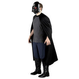 Authentic Darth Vader Mask and Cape for Halloween Costumes and Star Wars Themed Events