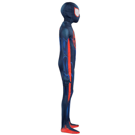 Kids Marvel Miles Morales Spider-Man Zentai Suit for Halloween Parties and Superhero Dress Up Events