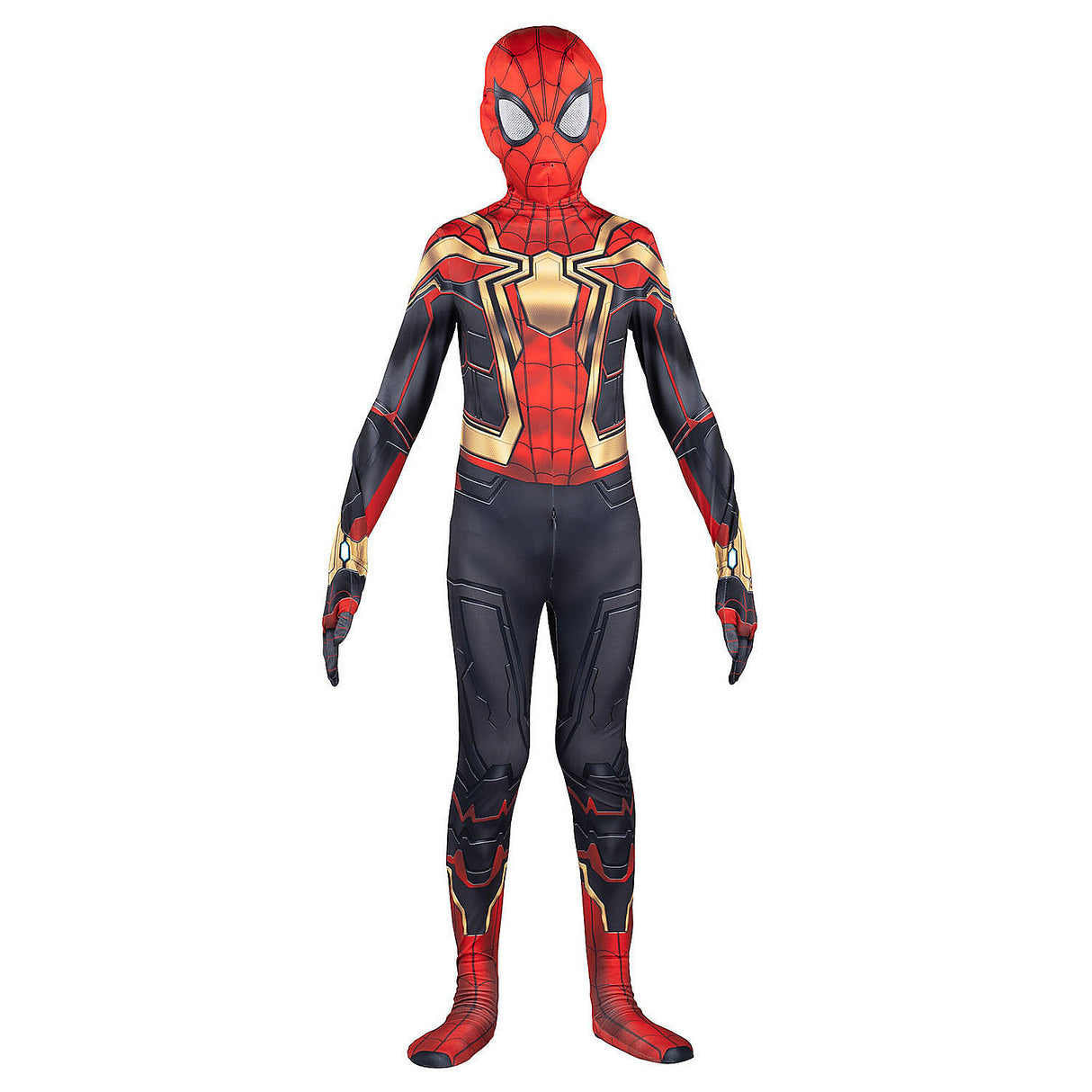 Marvel Spider-Man Integrated Zentai Suit for Kids Halloween Costumes Birthday Parties and Superhero Play