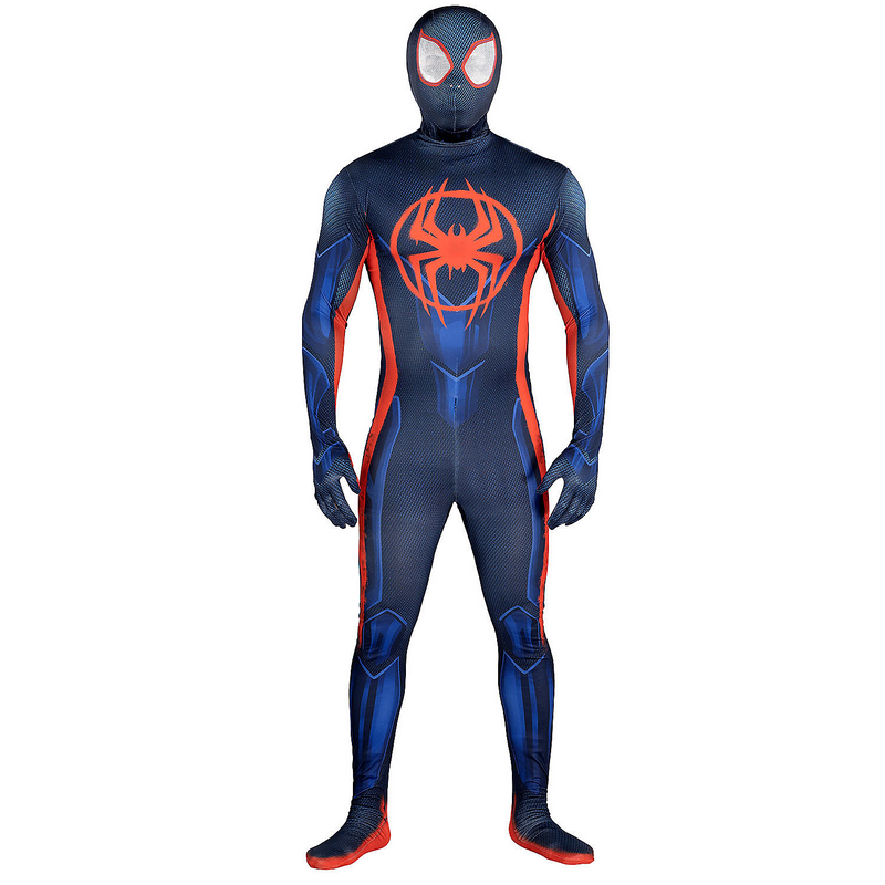 Adults Marvels Miles Morales Spider-Man Zentai Suit Costume