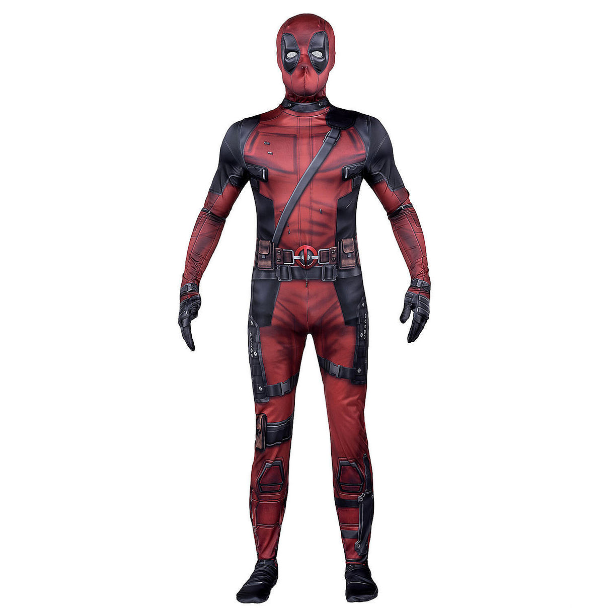 Marvel Deadpool Zentai Suit Costume for Halloween Parties Comic Con and Superhero Events