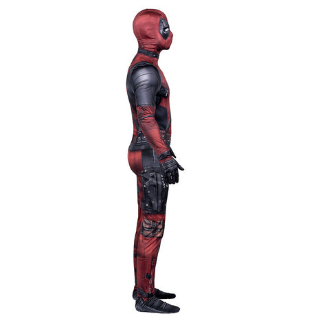 Marvel Deadpool Zentai Suit Costume for Halloween Parties Comic Con and Superhero Events