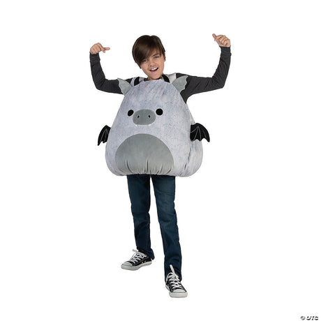 Kids Deluxe Squishmallows Gio the Gargoyle Stuffed Costume