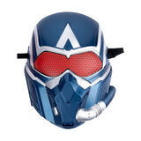 Kids Captain America Jumpsuit Costume for Halloween Celebrations Comic Con and Superhero Dress Up Events