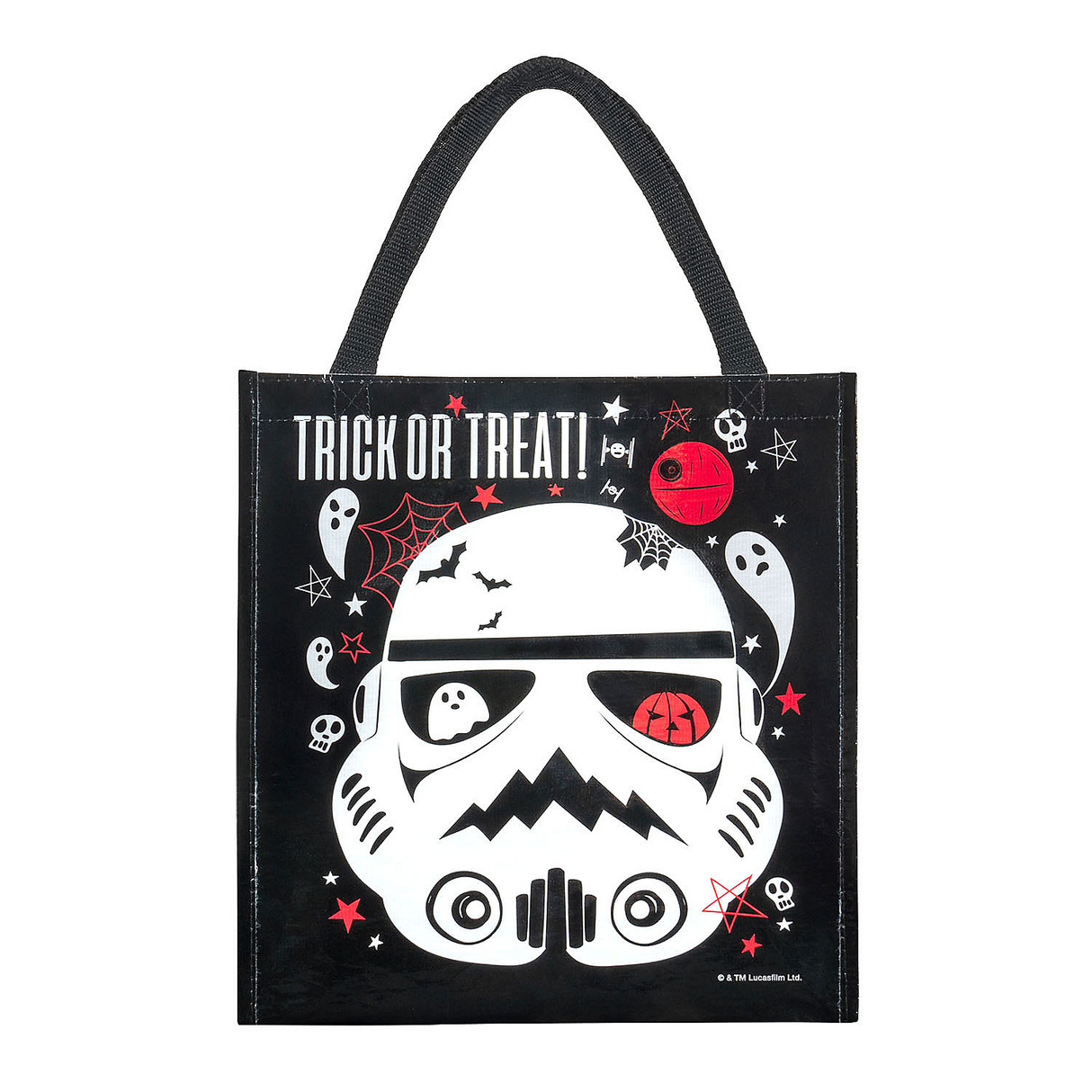 Star Wars Stormtrooper Trick or Treat Fabric Halloween Treat Bag
