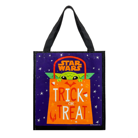 Star Wars Grogu Trick or Treat Fabric Halloween Treat Bag