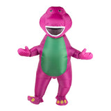 Classic Inflatable Barney Costume for Halloween Parties Dress Up Fun and Kids Events