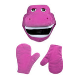 Classic Inflatable Barney Costume for Halloween Parties Dress Up Fun and Kids Events