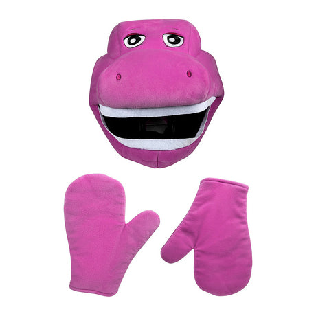 Classic Inflatable Barney Costume for Halloween Parties Dress Up Fun and Kids Events