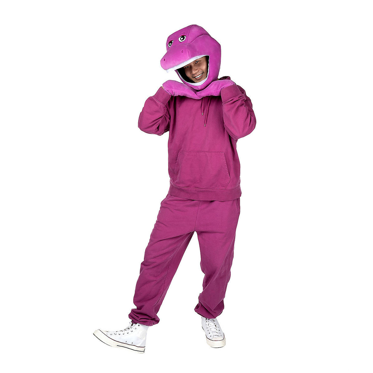 Classic Inflatable Barney Costume for Halloween Parties Dress Up Fun and Kids Events