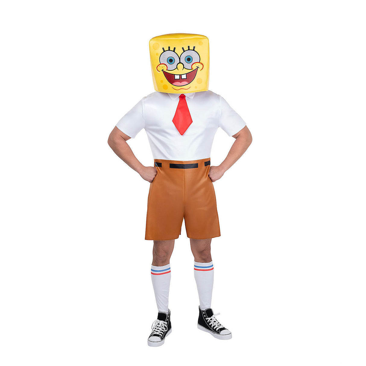 Adults SpongeBob SquarePants Costume for Halloween Parties Theme Events and Superhero Fun
