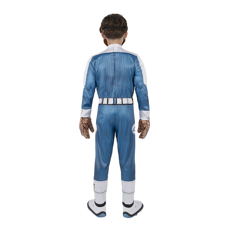 Kids Qualux Marvel The Fantastic Four: First Steps The Thing Jumpsuit Costume