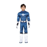 Kids Marvel Mr. Fantastic Jumpsuit Costume for Halloween Parties Cosplay and Superhero Adventures