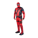 Adults Qualux Marvel Deadpool & Wolverine Deadpool Jumpsuit Costume
