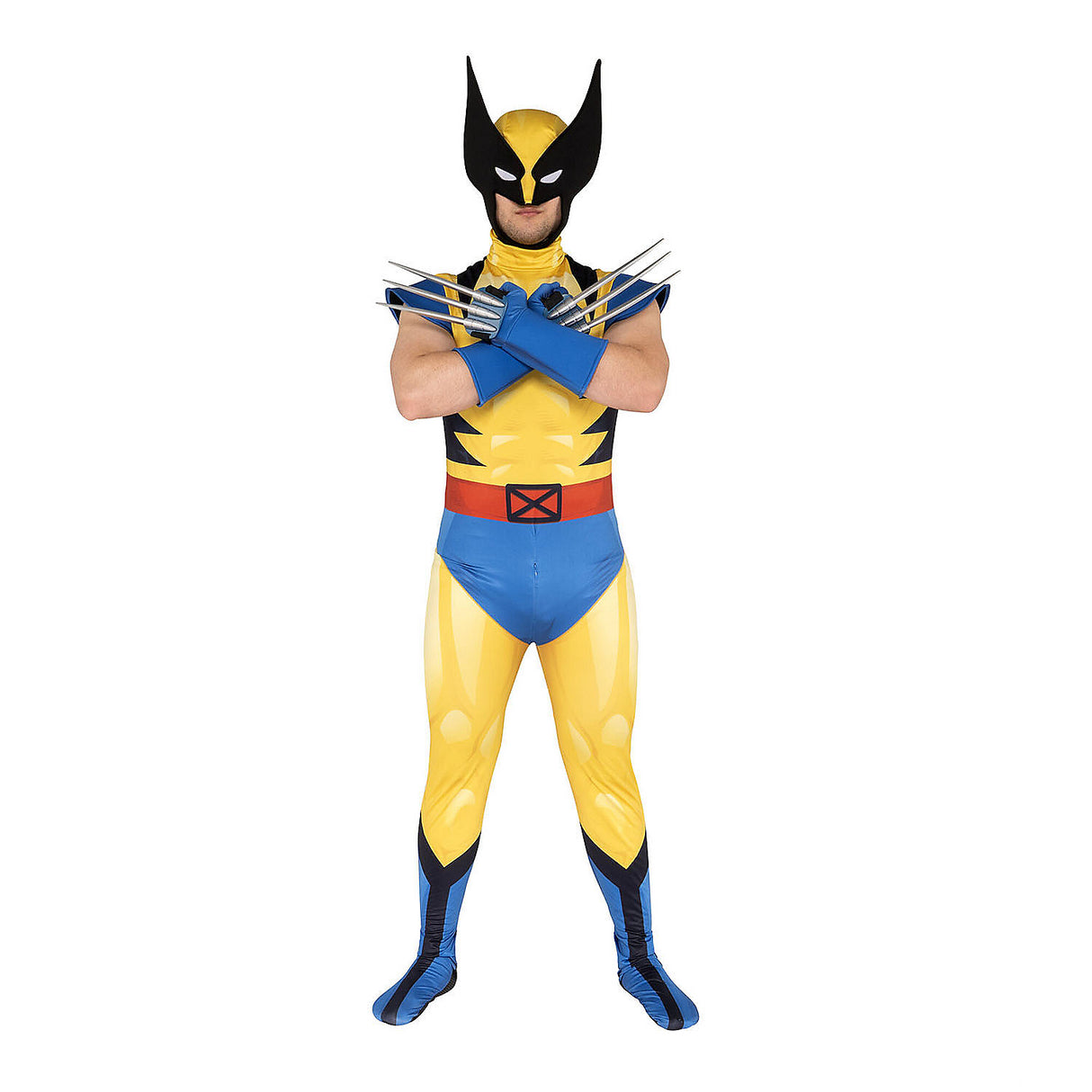 Adults Zentai X-Men 97 Wolverine Costume for Comic Con Halloween Parties and Superhero Events