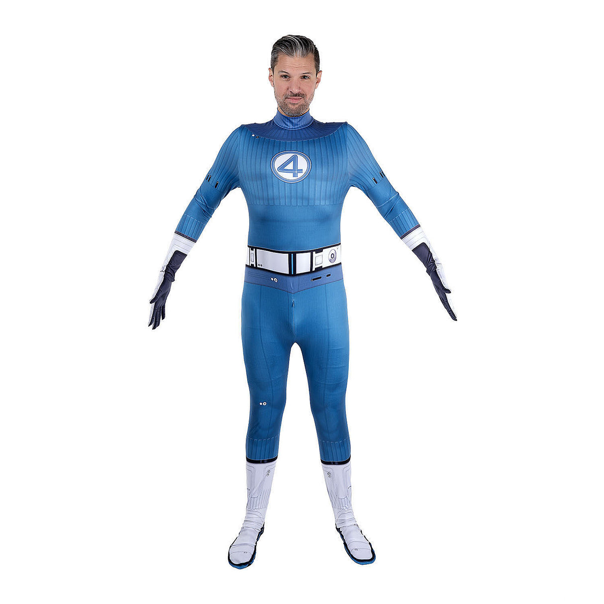 Adults Marvel Mr. Fantastic Jumpsuit for Halloween Parties Cosplay Events and Comic Con Adventures