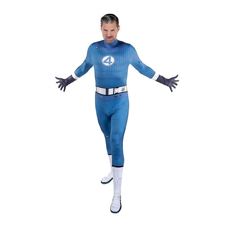 Adults Marvel Mr. Fantastic Jumpsuit for Halloween Parties Cosplay Events and Comic Con Adventures