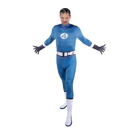 Adults Zentai Marvel The Fantastic Four: First Steps Mr. Fantastic Jumpsuit Costume