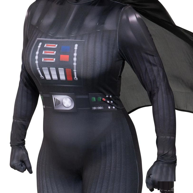Women's Zentai Star Wars: Kenobi Darth Vader Jumpsuit Costume