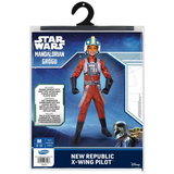 Kids Qualux Star Wars: The Mandalorian and Grogu New Republic X-wing Pilot Costume