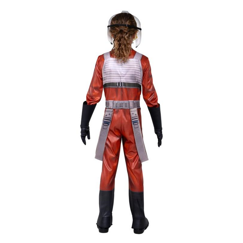 Kids Qualux Star Wars: The Mandalorian and Grogu New Republic X-wing Pilot Costume