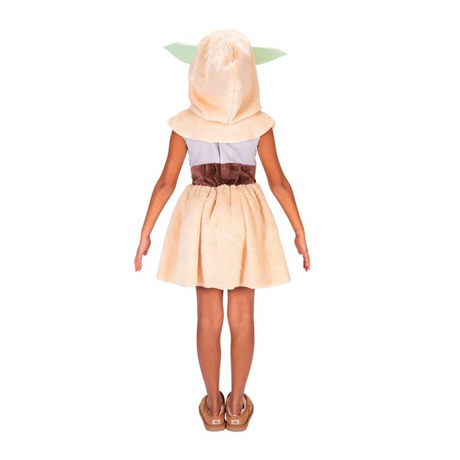 Kids Star Wars: The Mandalorian and Grogu Grogu Hooded Dress Costume