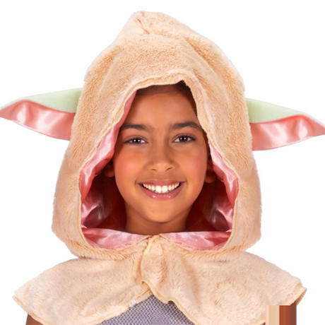 Kids Star Wars: The Mandalorian and Grogu Grogu Hooded Dress Costume