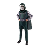 RADYAN Kids Doomsday Doctor Doom Jumpsuit Costume - Full jumpsuit with printed design for a superhero look