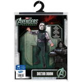 RADYAN Kids Doomsday Doctor Doom Jumpsuit Costume - Full jumpsuit with printed design for a superhero look