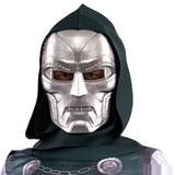 RADYAN Kids Doctor Doom Jumpsuit Costume - Large 12-14 - Vibrant printed design for an eye-catching look